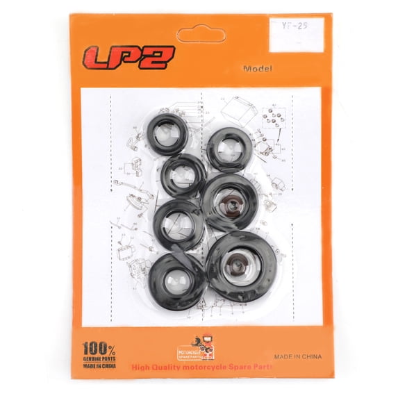 Motor Genic Engine Oil Seal Kit Set 9pcs Seals for Honda XL200R XL185 XL185S 1979-1993