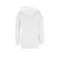 thumbnail image 6 of ABATAB Womens Casual Sweatshirts Cold Shoulder Long Sleeve Hoodies Pullover Curved Hem Tops Fall Fashion Lightweight Clothes, 6 of 7