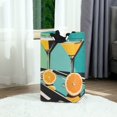 thumbnail image 6 of Yayeee Freestanding Laundry Hamper with Handle Collapsible Large Storage Basket for Clothes, Orange Glasses, 6 of 7