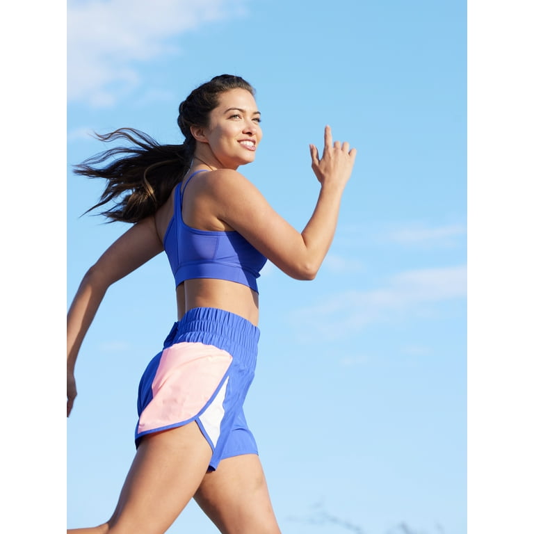 Avia Women's Running Shorts with Brief Liner, Sizes XS – XXXL
