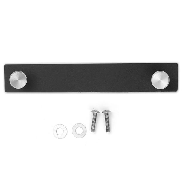 Billuyoard Cajón de cuero Tiradores Armarios Armarios Tocador Manijas Muebles Pomos de puerta Granja Reemplazable Negro Conjuntos de muebles de dormitorio Negro 156 mm Billuyoard HA059824-01