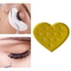 thumbnail image 5 of Soporte de pegamento para pestañas, transparente, en forma de corazón, lavable, para extensiones de pestañas. Corazón amarillo, 5 of 7