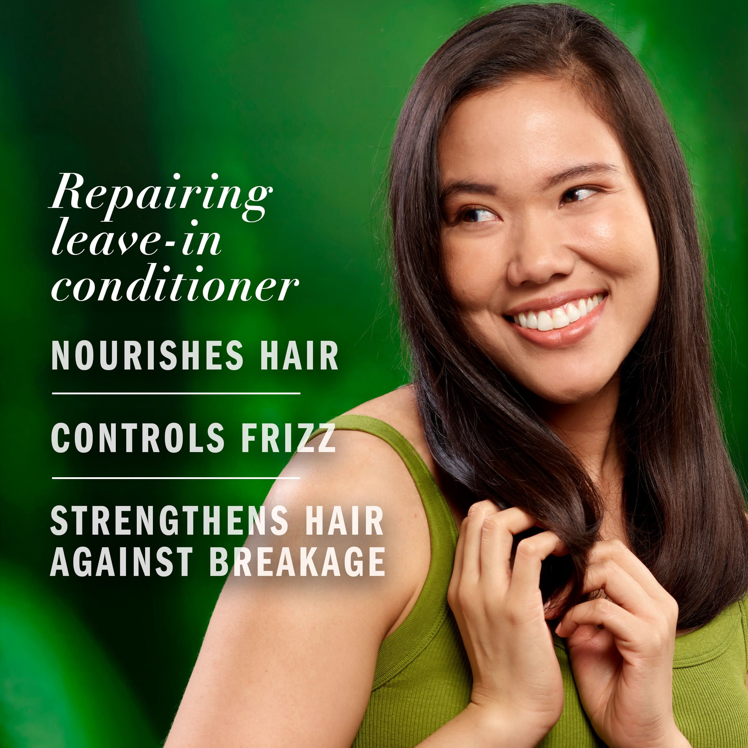 Herbal Essences Repairing Leave-in Conditioner, Certified Pure Plants, with Aloe and Camellia Flower Oil, 225ML