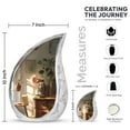 thumbnail image 2 of SUBSH Gramophone Adult Urns For Human Ashes Men - Adult Cremation Urns For Human Ashes - Urn For Ashes For Women Small - Combo 1 Large & 2 Small - Small Urn For Ashes - Ashes Keepsake, 2 of 2