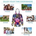 thumbnail image 5 of Youth Kirby Hoodies 3d Print Pullover Hooded Sweatshirt With Pocket For Boys Girls, 5 of 7