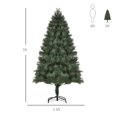 thumbnail image 3 of HOMCOM 5FT Artificial Christmas Tree Xmas Tree Holiday Home Decoration with Automatic Open, Green, 3 of 10