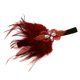 thumbnail image 1 of Vintage 1920s Feather Diadema Roaring 20' Costume Accesorio Crystal Beaded Wedding Nupcial Prom Headpiece roja Macarena Casco de los años 20, 1 of 8