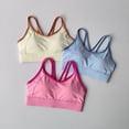 thumbnail image 3 of Sujetador deportivo para mujer, Top Push Up para Fitness fijo con almohadilla, sujetador para Yoga, ropa interior, Tops deportivos, sujetadores para actividades, chaleco para correr, ropa de gimnasio, 3 of 5