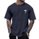 thumbnail image 1 of Playeras Interiores Hombre Cuello V Camisa Corta Con Estampado De Mapa De Primavera Y Verano Para Hombre, Camisa Con Solapa Totalmente Estampada Y Bolsillo, 1 of 3