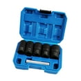 thumbnail image 3 of Miulika 6 Pieces Twist Socket Set Portable 1/2inch Square Drive Lug Nut Removal Tool, 3 of 9