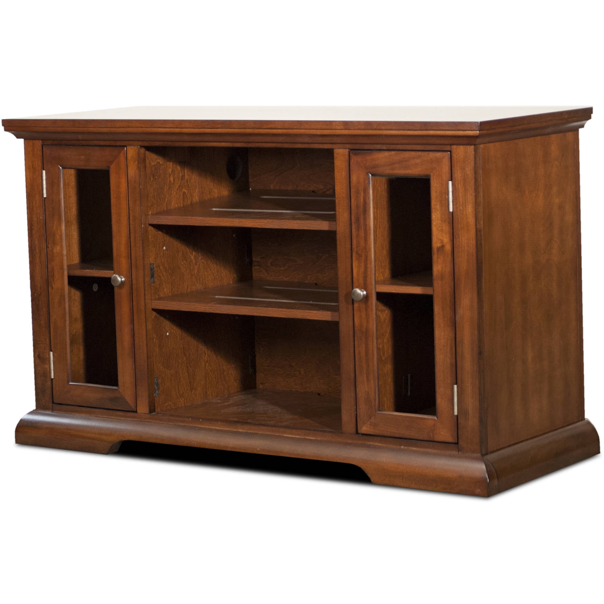 Freeport Oval Tv Stand Cappuccino Com