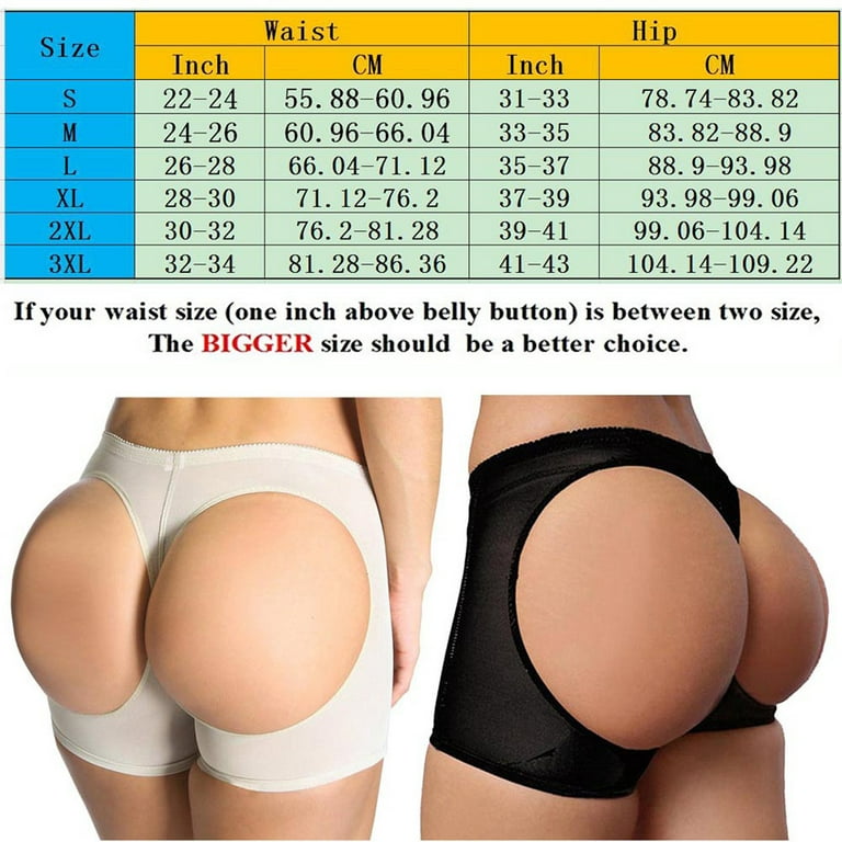 SLIMBELLE Hip Lifting Underpants Butt Lifter Booster Booty Panty