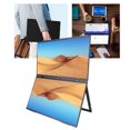 thumbnail image 1 of Double Stacked Laptop Screen Extender, Multiple Display Modes 1080P Double Stacked Screen 300nits Brightness 120Hz  for Game Console, 1 of 7