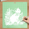 thumbnail image 3 of 3 Pack Cutting Mat, Lettering Machine Mat, Self-Healing, Rotary Cutting Mat for Sewing 12x12Inch, 3 of 6
