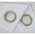 thumbnail image 3 of Olivia Gray Gilbert Solid Single Grommet Curtain Panel Pair - 54x84", Blush, 3 of 35