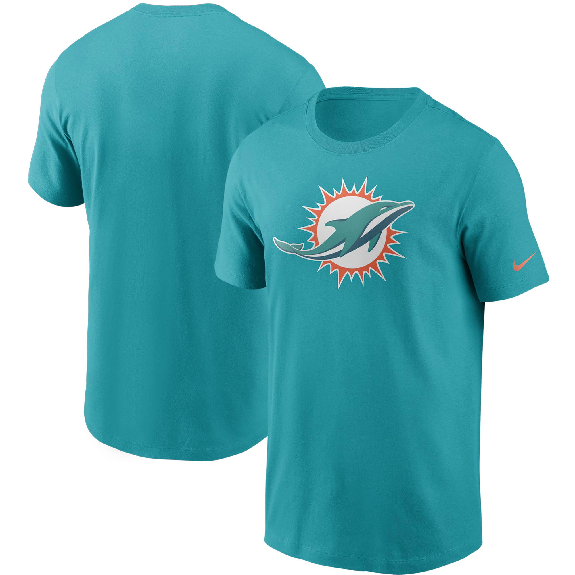 Miami Dolphins Nike Primary Logo T-Shirt - Aqua - Walmart.com - Walmart.com