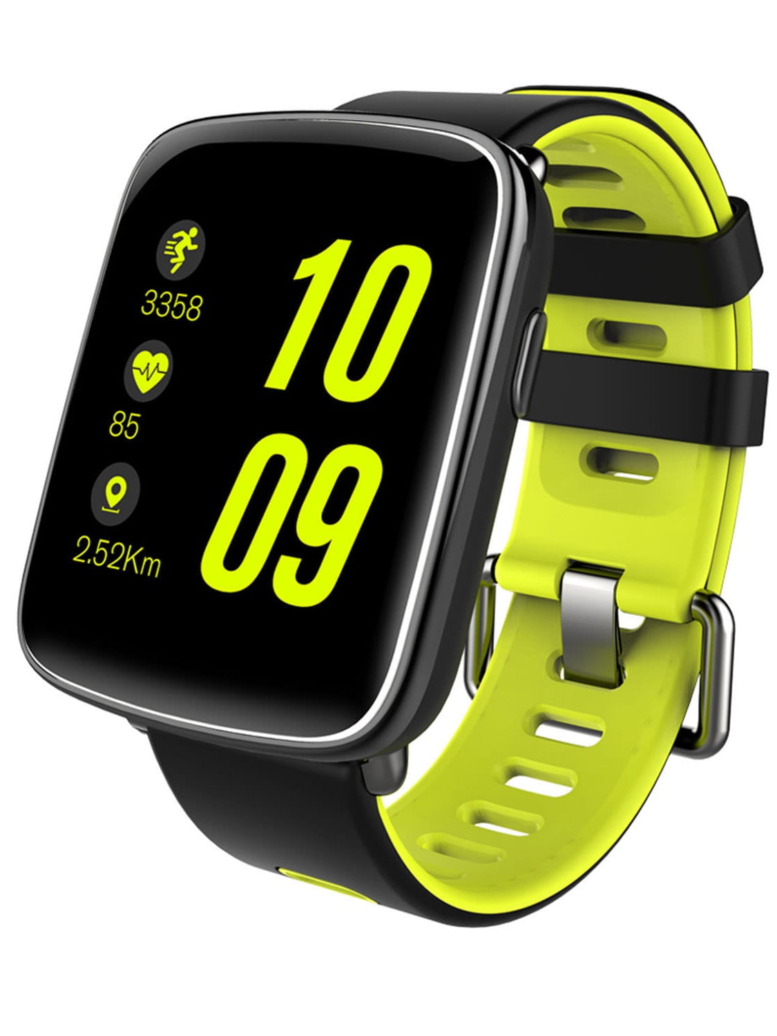 smartwatch with heart rate monitor and sleep tracker