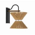thumbnail image 6 of 58561-FBWAL Craftmade Lighting Serena - 1 Light Wall Sconce-12.13 Inches Tall and 9 Inches Wide-Flat Black/Walnut Finish, 6 of 11