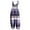 Violet, variante sur ManxiVoo Combinaison Bohème Chic en Coton pour Femmes, Jambes Larges, Col en V, Sans Manches, avec Poches, Tenue d'Été Décontractée, Taille XXXXXL, Blanc