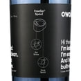 thumbnail image 3 of Owala FreeSip Tritan Water Bottle, 25 Oz., Very, Very Dark Black, 3 of 7