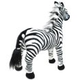 thumbnail image 2 of Zebenjo the Zebra | 16 Inch Stuffed Animal Plush | By TigerHart Toys, 2 of 5