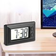 thumbnail image 4 of TMISHION Reloj electrónico de Escritorio para Tablero de Instrumentos de automóvil con Mesa Digital LCD con Pantalla de Calendario de Fecha y Hora para automóvil de Oficina en casa - 3.0 * 1.7 * 0.7 P, 4 of 5