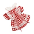 thumbnail image 1 of Visland Pet Dress Sweat-absorbent Breathable Non-shrink Washable Colorfast Lattice Lace 2-Legged Dog Lolita Skirt Pet Accessory, 1 of 6