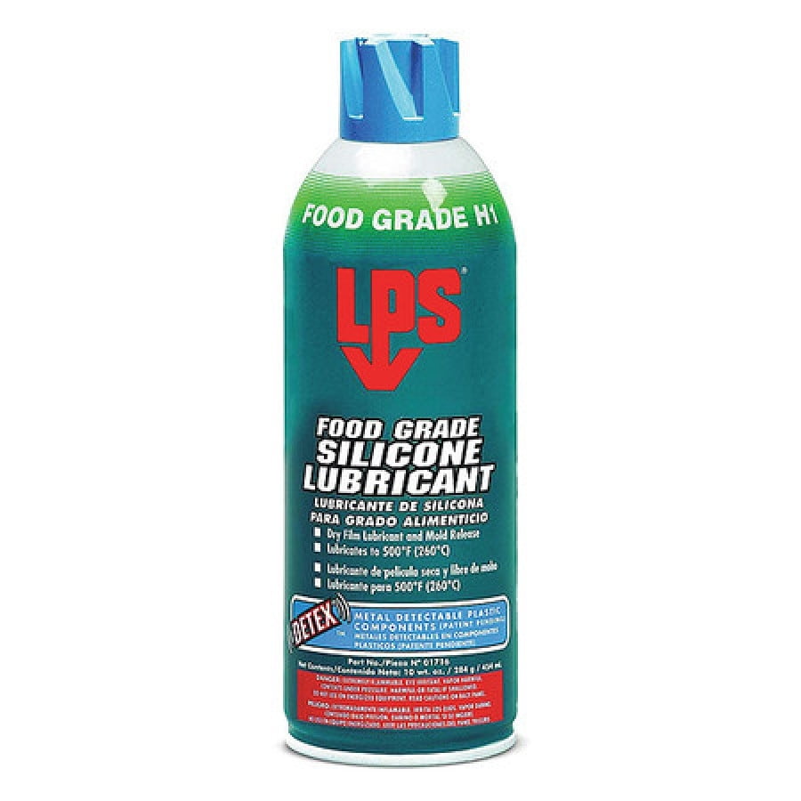 LPS 01716 Food Grade Silicone Lubricant w/Detex, 10 Oz.