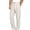 Beige, variant on Men's Ice Silk Dress Pants Straight Leg Lightweight Breathable Loose Fit Business Work Trousers Wrinkle Free Slacks