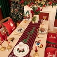 thumbnail image 5 of Christmas Ornaments Table Runner 72x13 Inch Waterproof Christmas Flag For Holiday Parties Home Table Decoration Christmas Tree Decor Christmas Decorations, 5 of 6