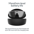 thumbnail image 5 of Oakley Meta Vanguard, White, Prizm™ Black Lenses | Smart AI Glasses, Camera, Audio, Video Recording, 5 of 7