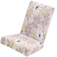 thumbnail image 1 of Fundas para Habitaciones, Bodas, Fiestas, Decoraciones, Fundas, Rayas Onduladas Marrones Estilo floral, 1 of 8