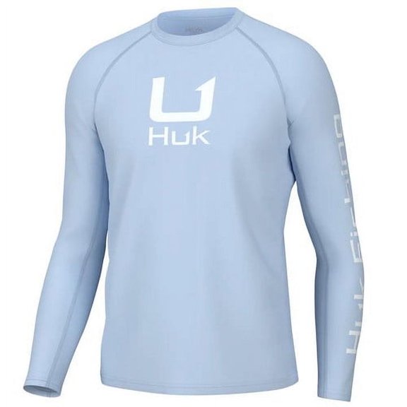 Huk Icon Performance Shirt - Long Sleeve - Ice Water