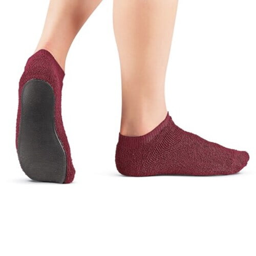 Bigbolo Durable Rubber Sole Soft and Cozy Shoe Slipper SocksWomens