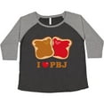 thumbnail image 3 of Inktastic I Love PBJ 2 Women's Plus Size T-Shirt, 3 of 5