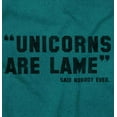 thumbnail image 2 of Unicorns Are Lame Said Nobody Ever Women's Graphic T Shirt Tees Brisco Brands 4X, 2 of 6