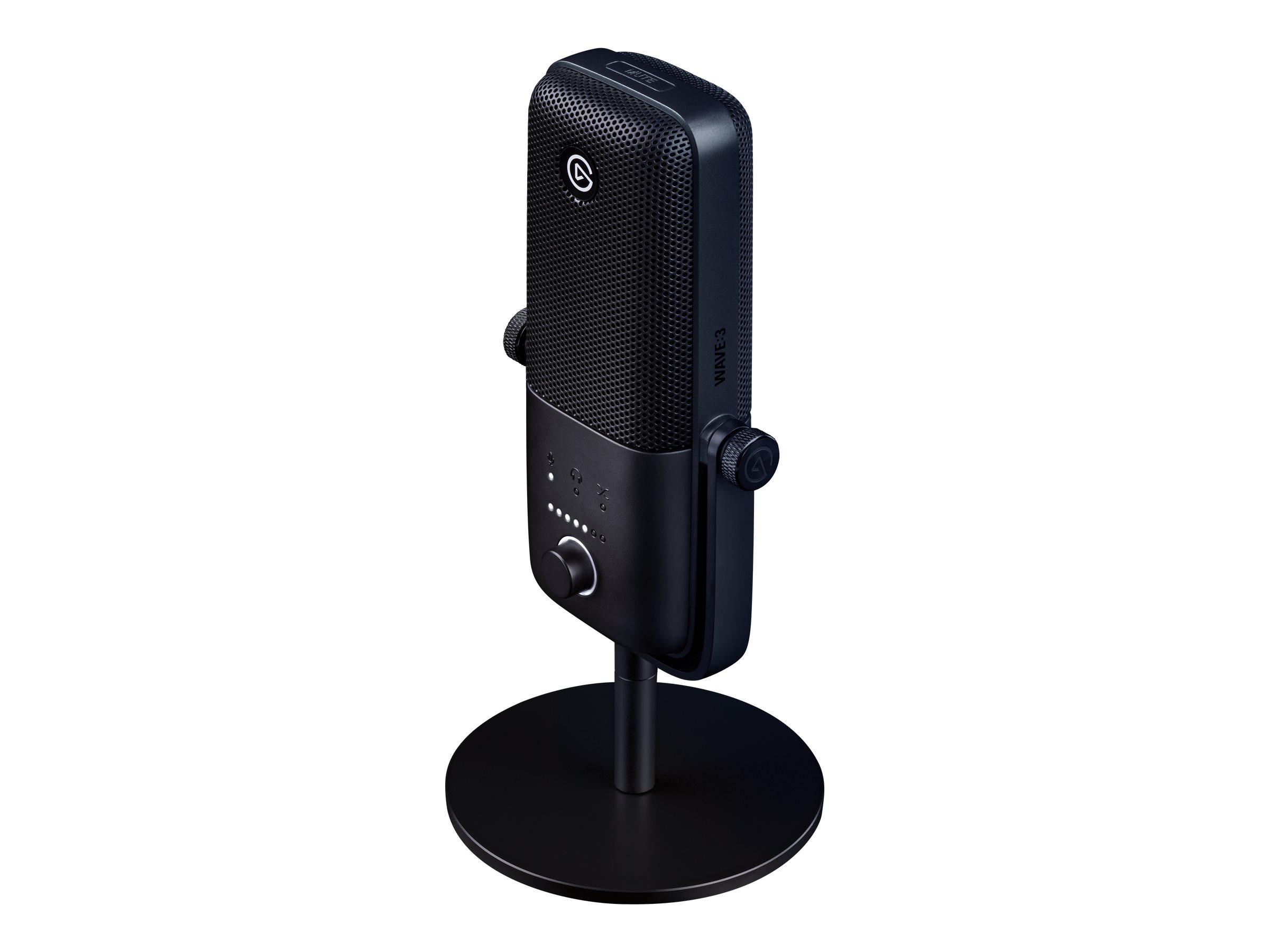 Elgato Wave:3 Wired Electret Microphone - 70 Hz to 20 kHz - Cardioid - Desktop, Stand Mountable - USB Type C - image 3 of 15