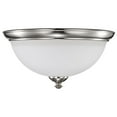 thumbnail image 3 of 60/5041 Nuvo Lighting Patton-3 Light Flush Fixture-15.75 Inches Wide by 7.75 Inches High, 3 of 7