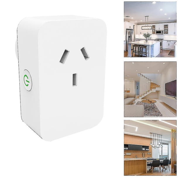 Wifi Socket Au Plug Socket Outlet Timing App Remote Usb Compatible para el hogar