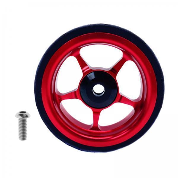 2 4 Packung leichtes Rad para Plegable Wheels pias Zulema Rueda fácil de bicicleta plegable