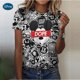 thumbnail image 1 of Boy Girl Kids Mickey Mouse Tshirts Disney T-shirts 3D Print Children's T Shirt Summer Fashion Cartoons T-shirt Round Neck Tshirt150 Gao Jinjia LED, 1 of 2