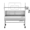 thumbnail image 4 of VEVOR Rotisserie Grill, 38W BBQ Outdoor Pig & Lamb Spit Roaster, Charcoal Spit Roaster with 132 LBS Load Capacity & 7-Level Height, Stainless Steel Electric Rotisserie Grill Kit for Camping Outdoor, 4 of 9
