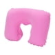 thumbnail image 2 of pstuiky Cómoda almohada cervical de viaje de PVC con forma de U para uso en aviación exteriores y hogar. Almohada inflable portátil de apoyo cervical con funda de terciopelo suave., 2 of 6