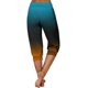 thumbnail image 5 of Mujeres Capri Pantalones Casual Suelto Largo Pantalones de Impresión con Corbata Elástica Cintura Y Bolsillos, 5 of 6