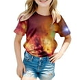 thumbnail image 4 of TZEWGL Tees For Toddler Short Sleeve Printings Round Neck Clothing For Newborns size 12-13T, 4 of 4
