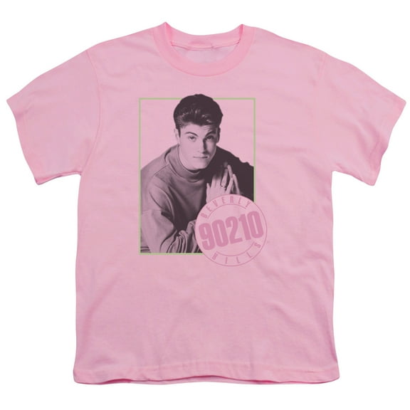 90210 David Youth 18/1 T-Shirt Pink