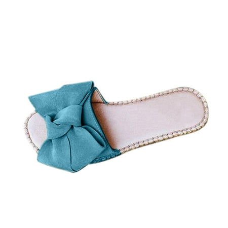 

TOYFUNNY Summer Popular Bow Flat Fashion Large Women s Sandals