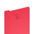 thumbnail image 3 of Smead® Color File Folders, Legal Size, 1/3 Cut, Red, Box Of 100, 3 of 5