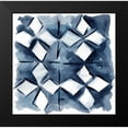 thumbnail image 2 of Zarris, Chariklia 12x12 Black Modern Framed Museum Art Print Titled - Indigo Study IV, 2 of 5