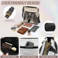 thumbnail image 6 of HELLHERO Zebra Pattern Purse Satchel, Stylish Shoulder Purse PU Leather Adjustable Strap Shoulder Bag for Weekend Getaways Travel, 6 of 7